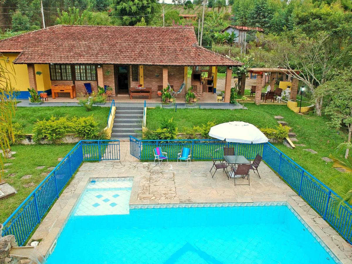 Sítio com piscina e lago - Ferienwohnung Salesópolis