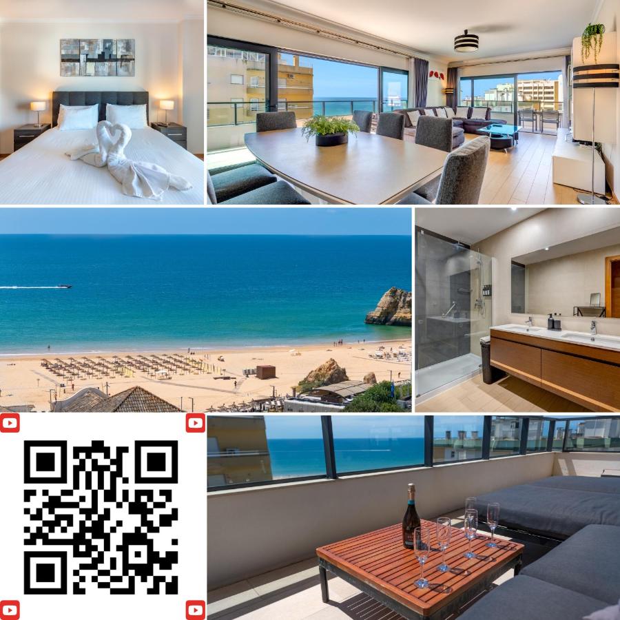 Sunscape Rocha Prime - Oceanview - WiFi - Parking - Chambres d’hôtes Portimão