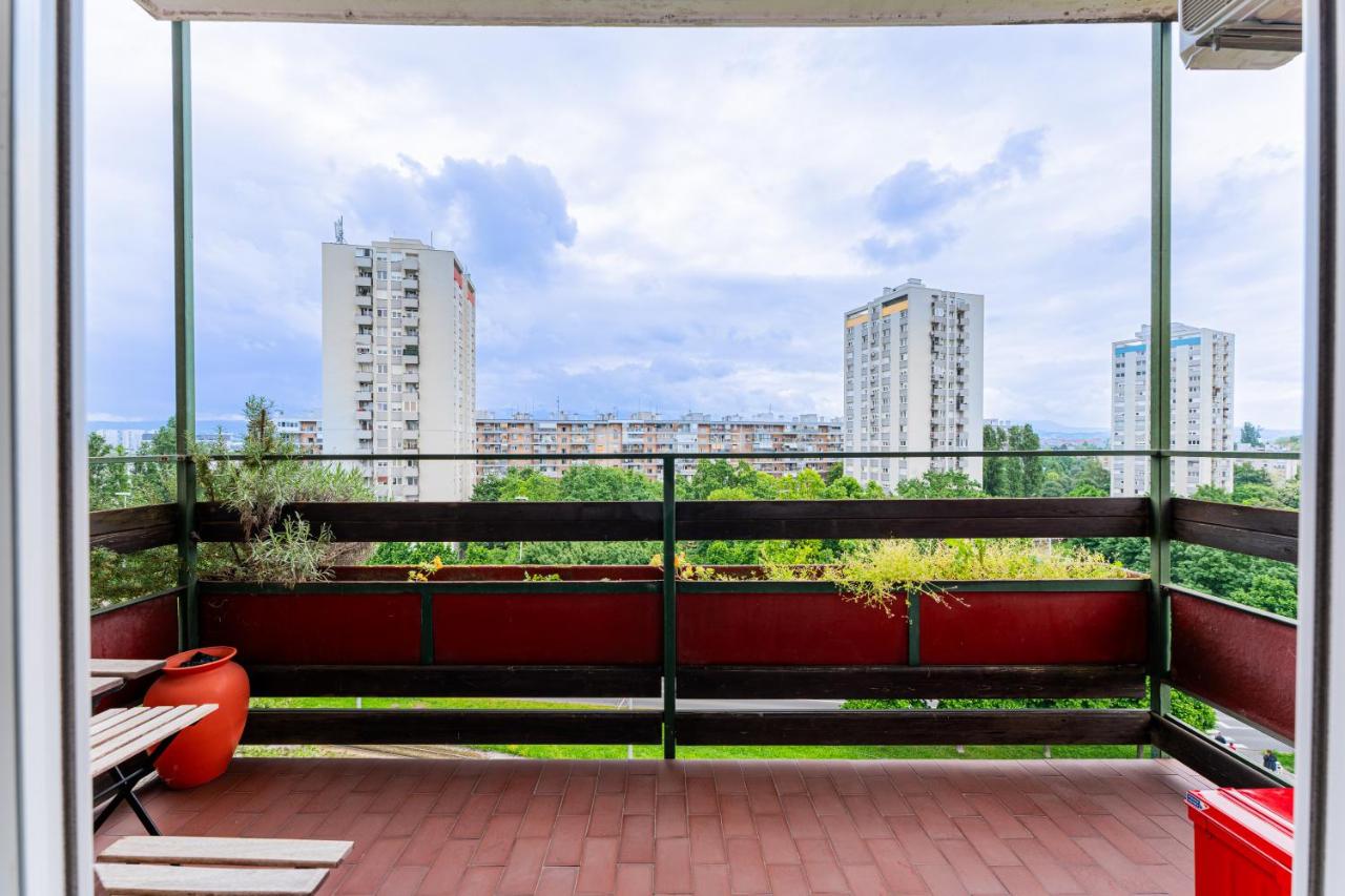 Flex SelfCheckIns 156 - Zagreb - Bedroom - Loggia - Ferienwohnung Zagreb