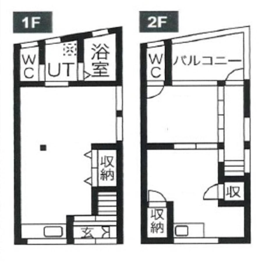 難波心斎橋10 minutes民宿4号室 - Chambres d’hôtes Osaka