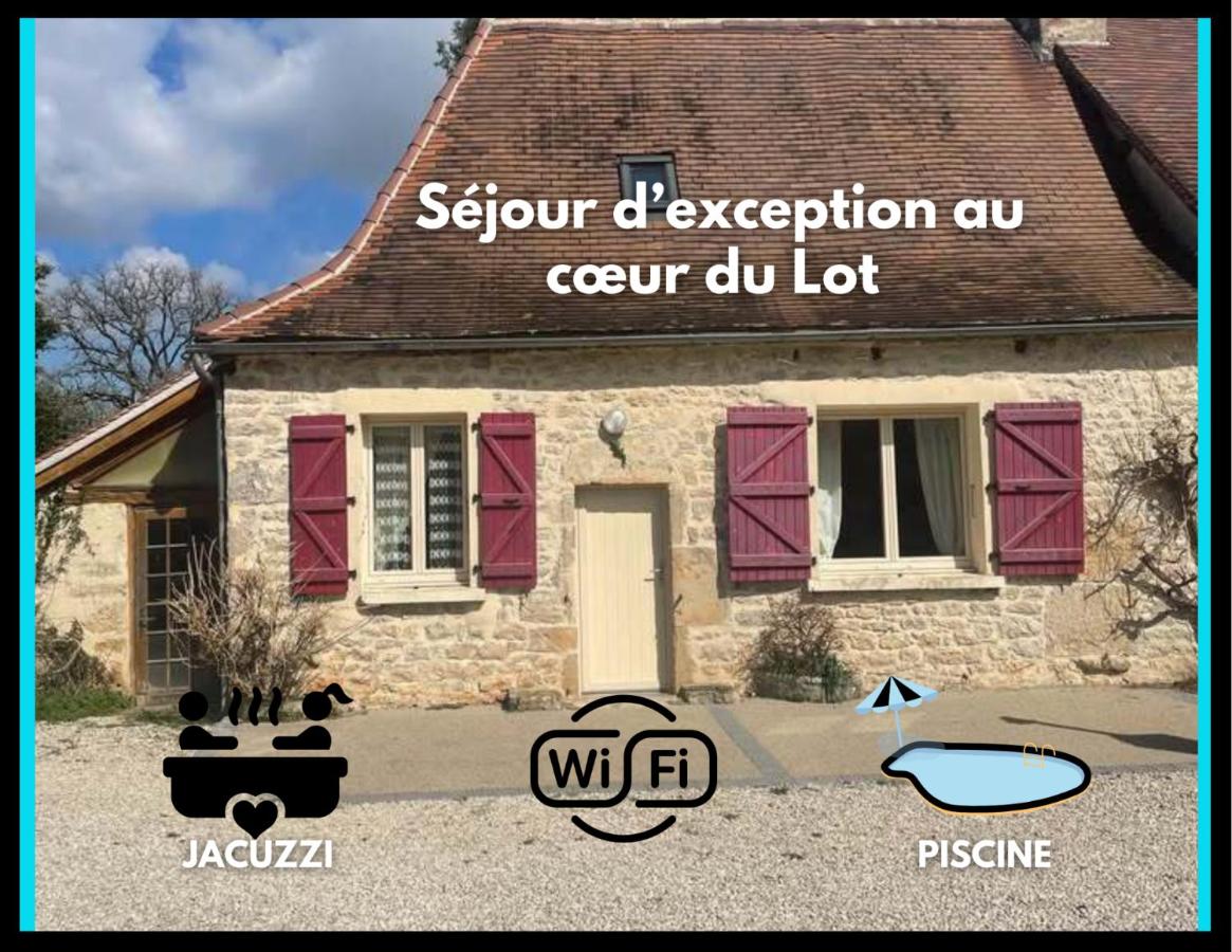 Gîte le Cantou, Martel avec piscine & jacuzzi - B&B
