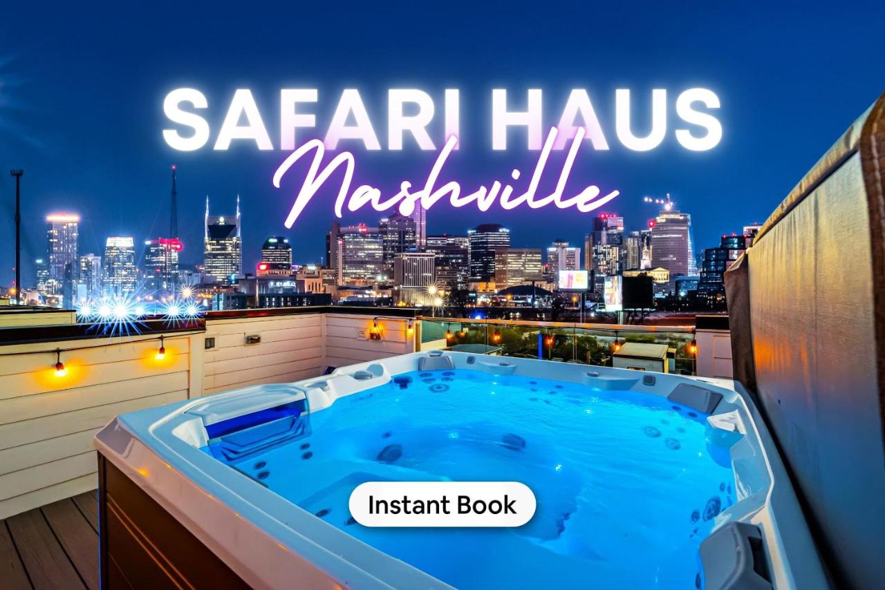 Disco Themed Hot Tub & Rooftop Decks in Nashville - B&B Nashville