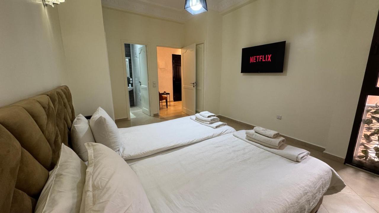 75m2 Apartment 2 Bedrooms 2 Bathrooms Elevator Self Check-in - B&B Marrakech