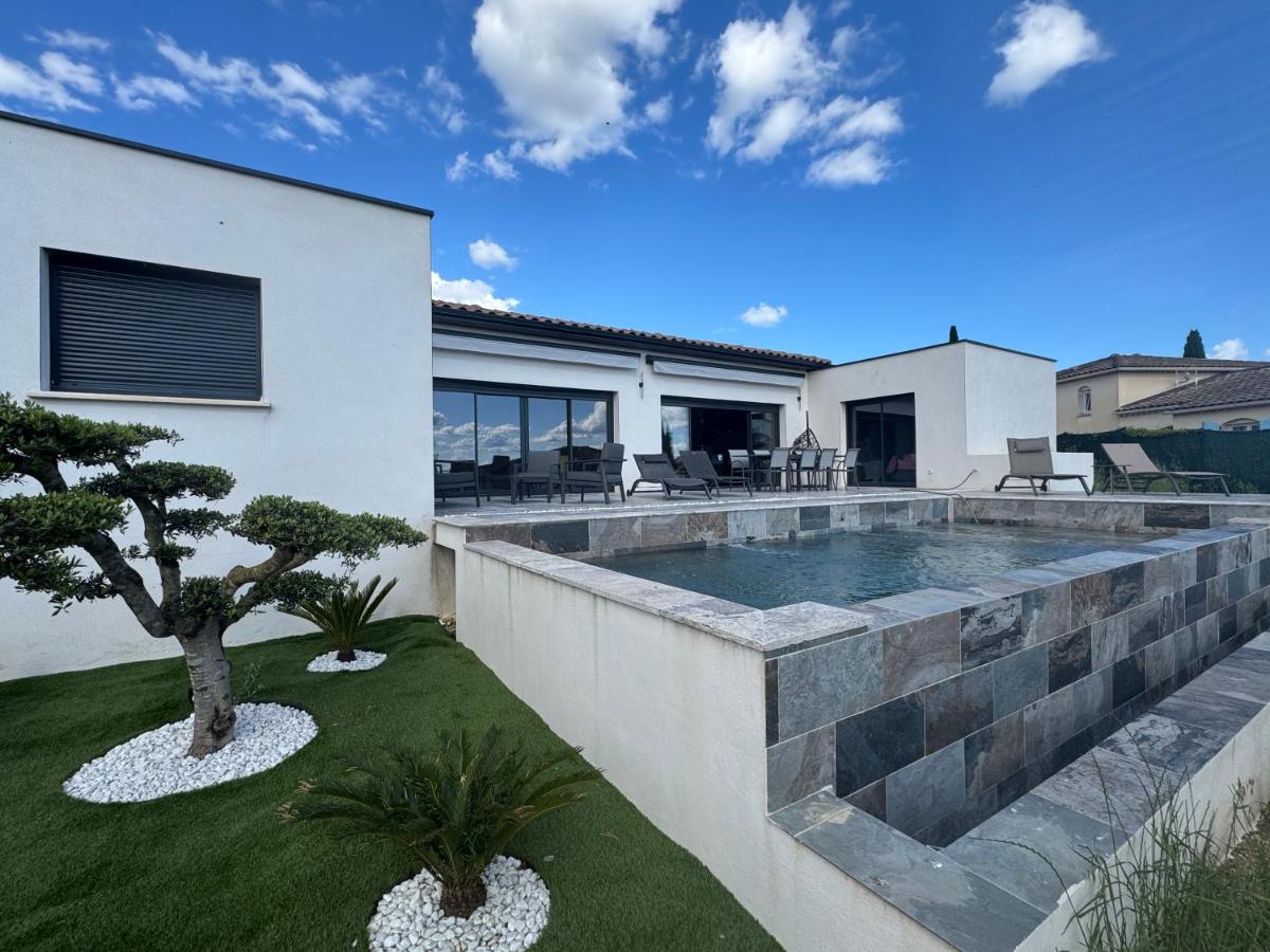 Maison Moderne piscine chauffée - Chambres d’hôtes