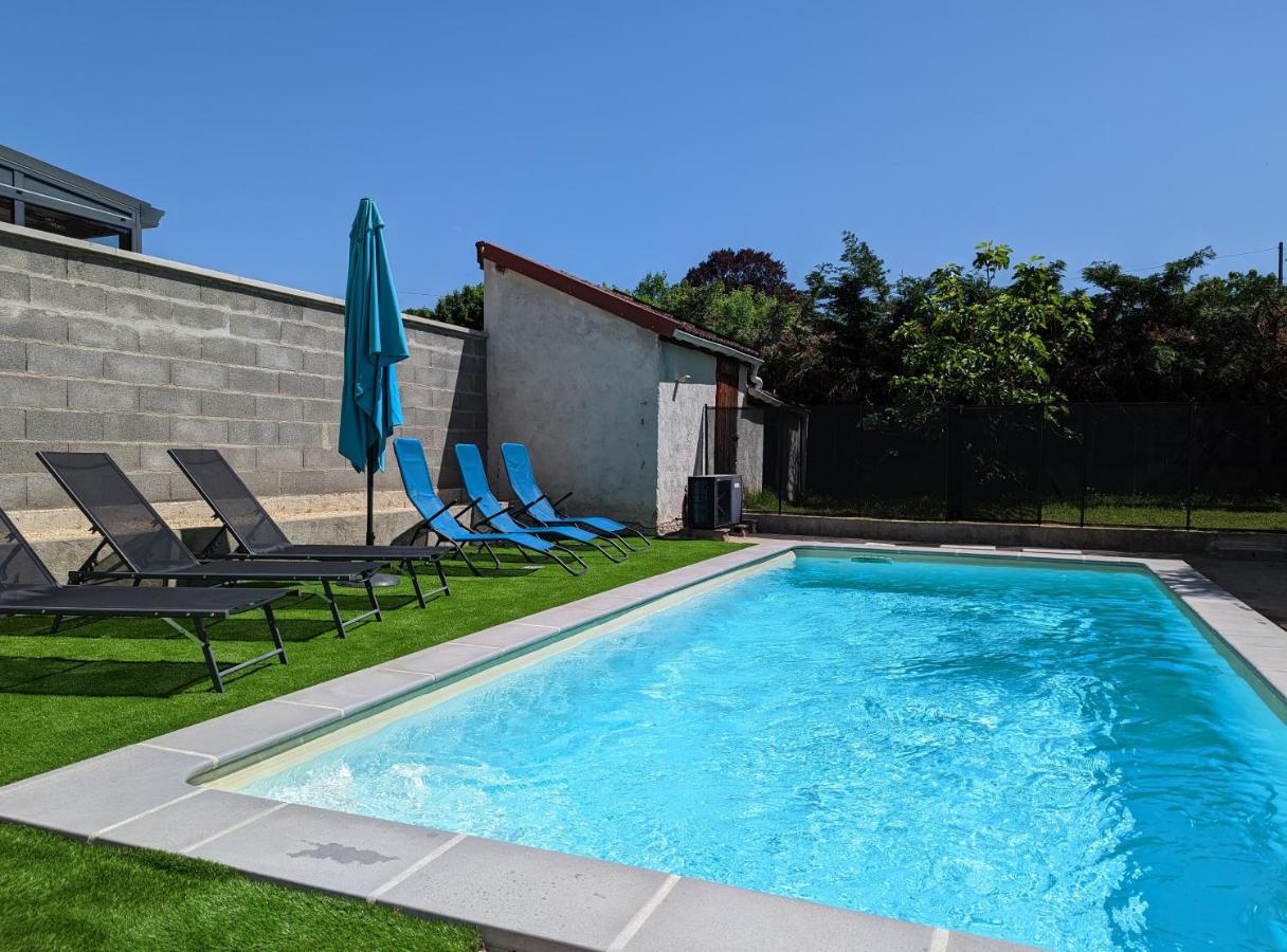 Maison 6 personnes, Piscine privée, jardin - B&B