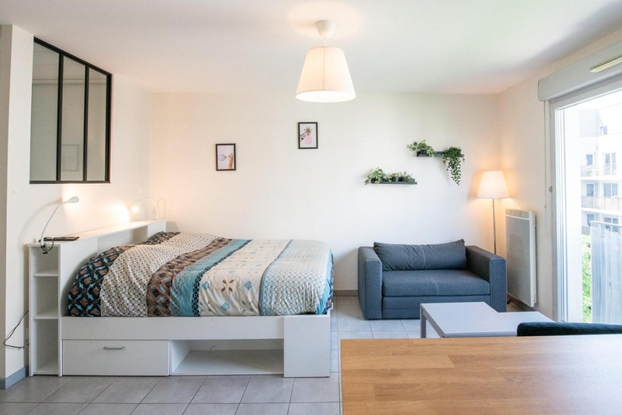 Le Gaïa - Joli appartement au calme 10min du centre de Lyon - Ferienwohnung Villeurbanne