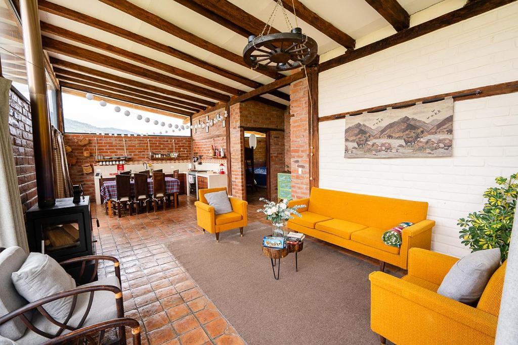 Cabaña del Oso en Papallacta - Ferienwohnung Papallacta