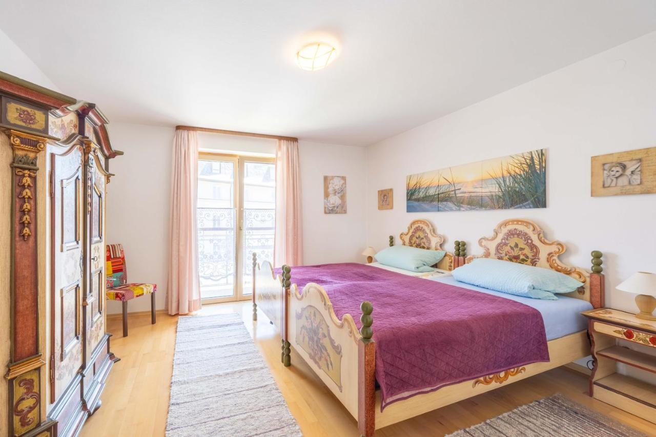 Apartment mit Gartenblick