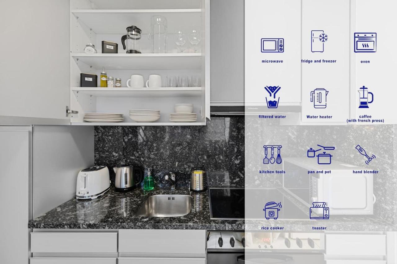 Boutique Stay King Size Bed 700Mbps Smart TV - Ferienwohnung Zürich