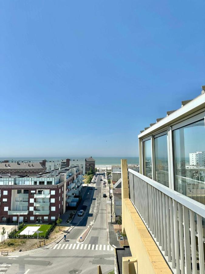 Vue panoramique au 8ème étage avec 3 Terrasses & 1 Parking à Berck-Plage - Chambres d'hôtes Berck