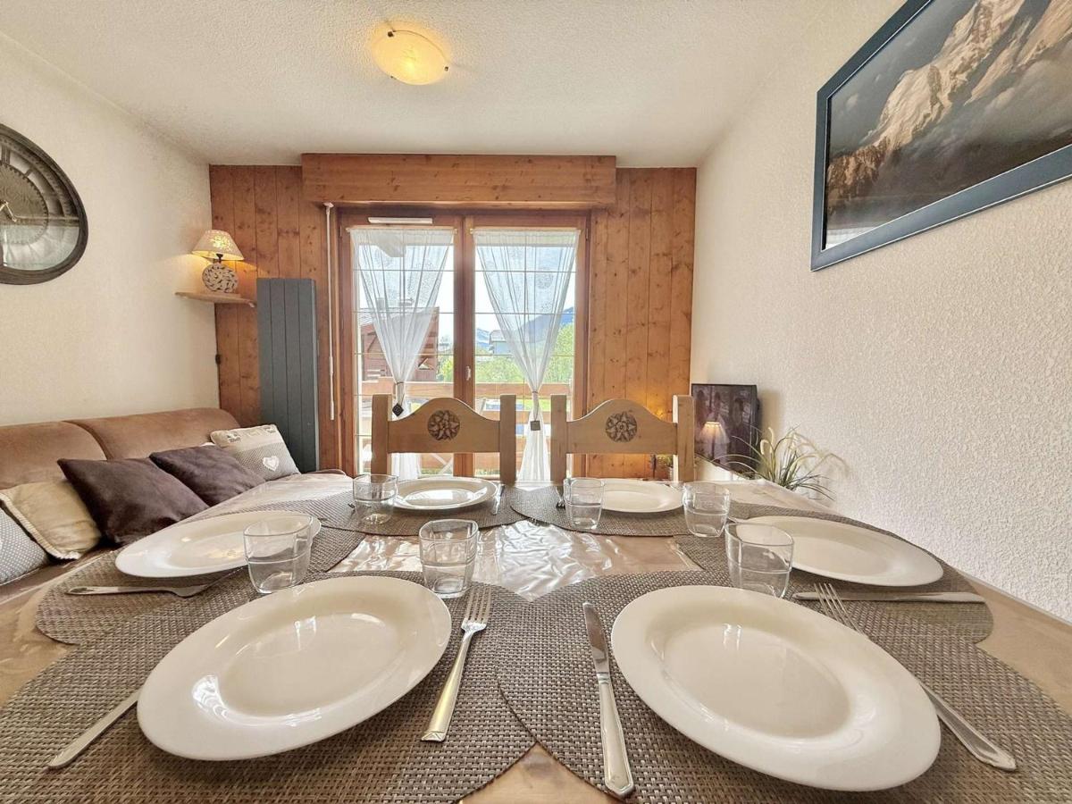 Appartement 2 pièces cabine à Praz-sur-Arly - 6 personnes avec parking - FR-1-603-10 - Chambres d'hôtes Praz-sur-Arly