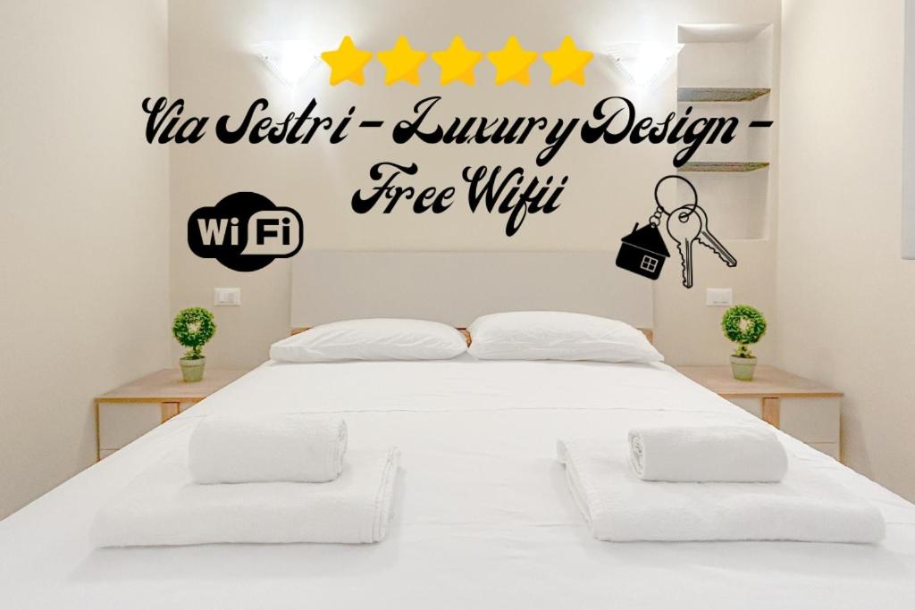 Luxury Design - Free Wifii - Via sestri - Bed and Breakfast Genua