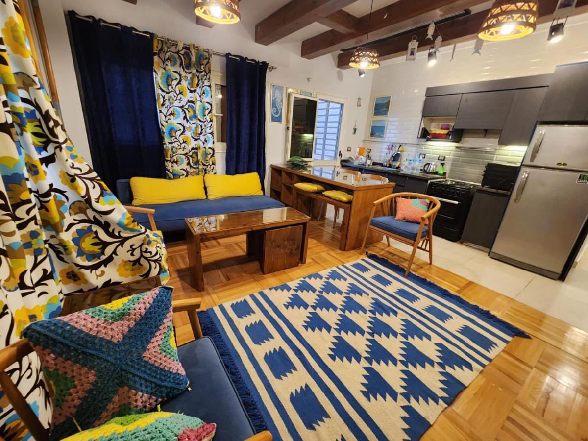 Medetraian style 75 m2 chalet Lamera beach resort - B&B Zāwyat al ‘Awwāmah