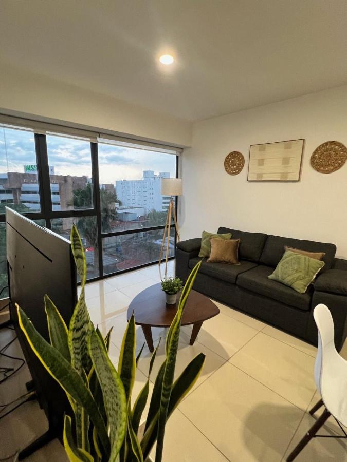 Departamento CDMX conciertos, estadio GNP, F1, autodromo, AICM - Bed and Breakfast Mexico-stad