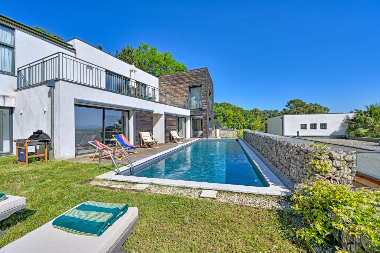 Villa Alta Vista avec Piscine, Clim, Vue - Bed and Breakfast Villeneuve-lès-Avignon