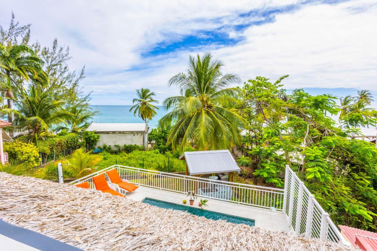Villa en bord de mer, vue mer au Diamant - Bed and Breakfast Le Diamant