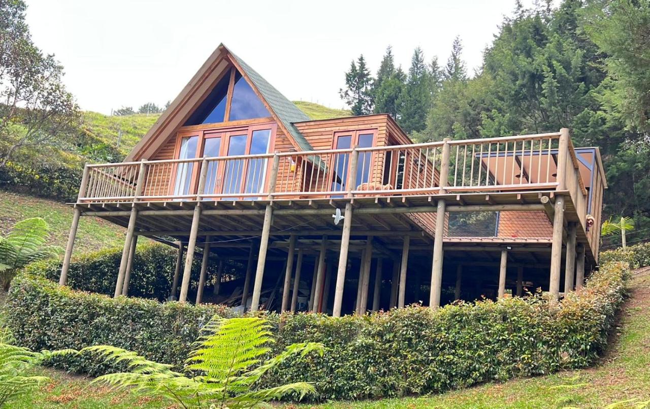 Cabaña tipo Chalet - Quimera Ecolodge - B&B Guarne