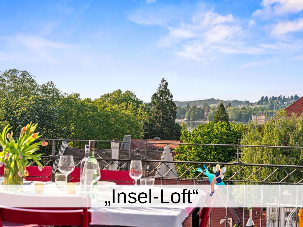 Ferienwohnung Insel-Loft - Maisonette auf der Insel, exklusiv mit Dachterrasse - Ferienwohnung Lindau