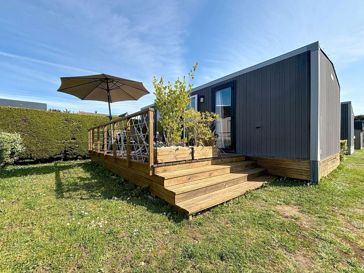 Mobile-home Grand Confort 4 pers, 2 ch, 2 sdb, plage, piscine, fitness, terrasse - Jullouville - FR-1-361A-57 - Chambres d'hôtes Jullouville