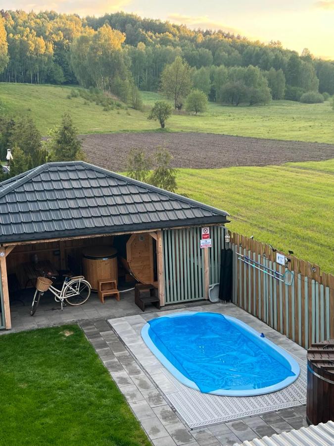 Sielski Zaułek Guciów u Dorotki -Basen,Jacuzzi,Sauna - B&B Guciów