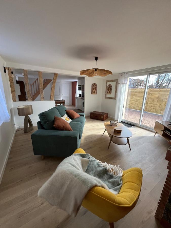 Chez Colette- Maison avec jardin - Ferienwohnung Acquigny