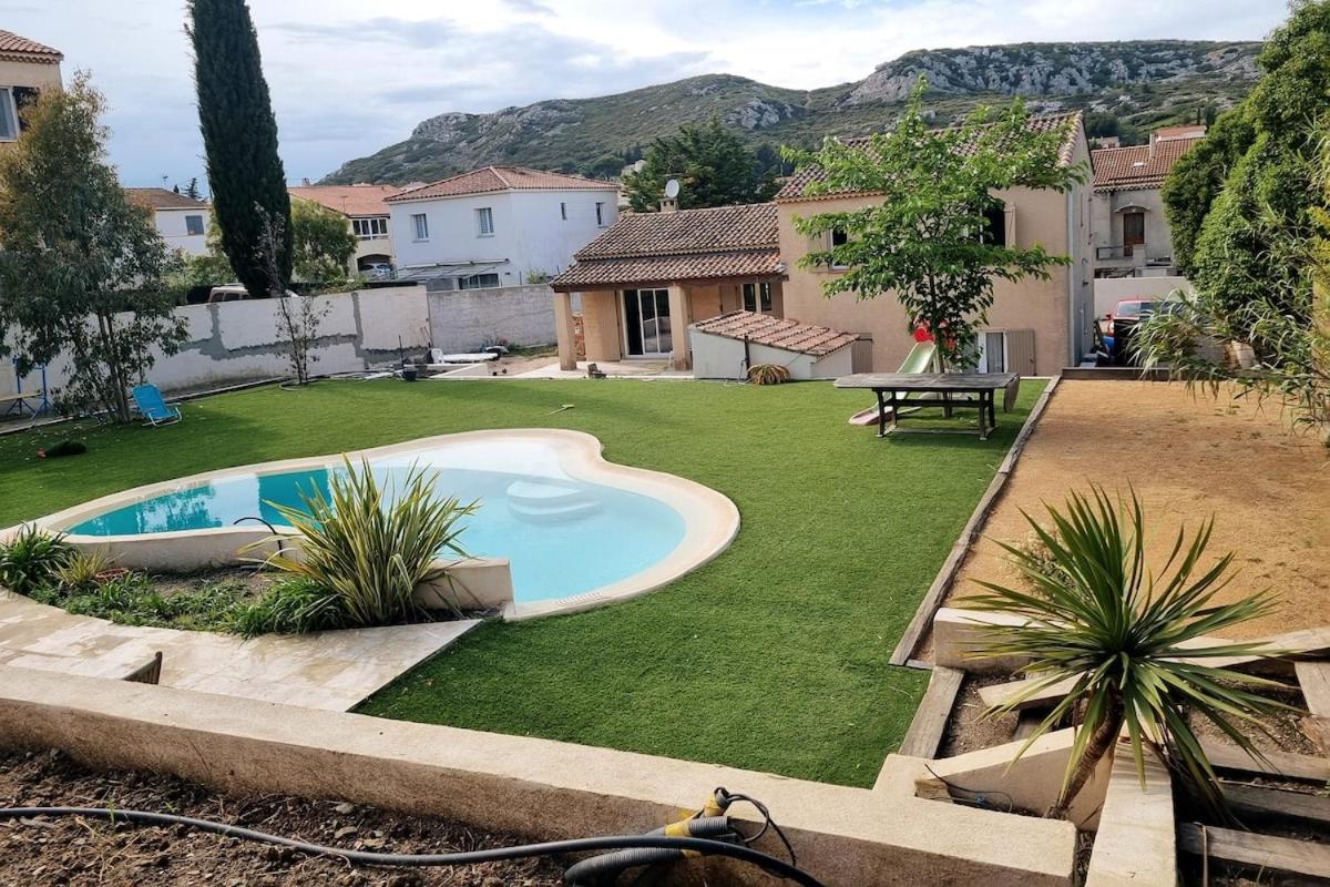 Maison avec piscine, proche calanques et mer - Chambres d’hôtes Le Rove