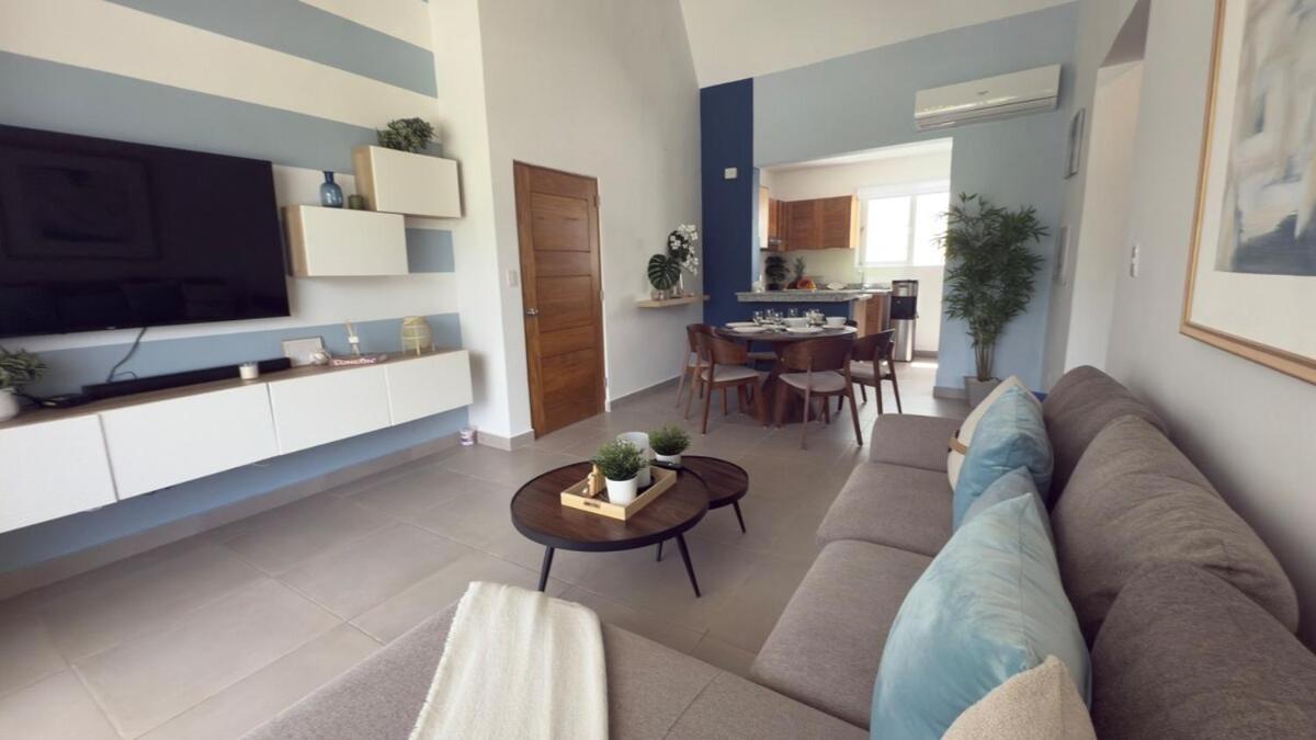 Beachside Pool Apartment With Parking - Bed and Breakfast Las Terrenas