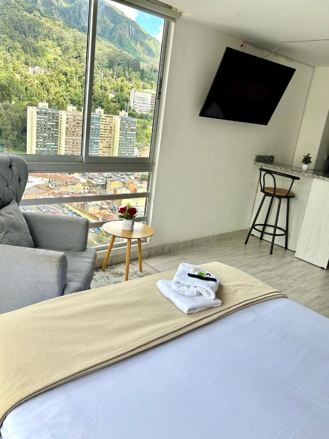 Apartamento doble vista panorámica al cerro de Monserrate - Bed and Breakfast