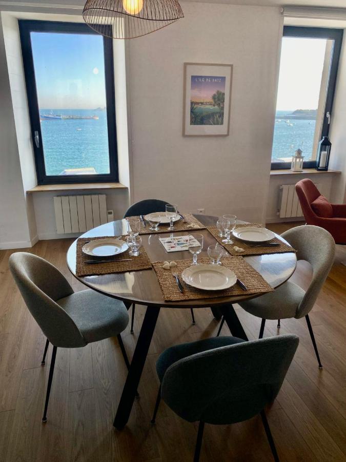 L'Amiral - vue mer sur le port - Chambres d’hôtes Roscoff
