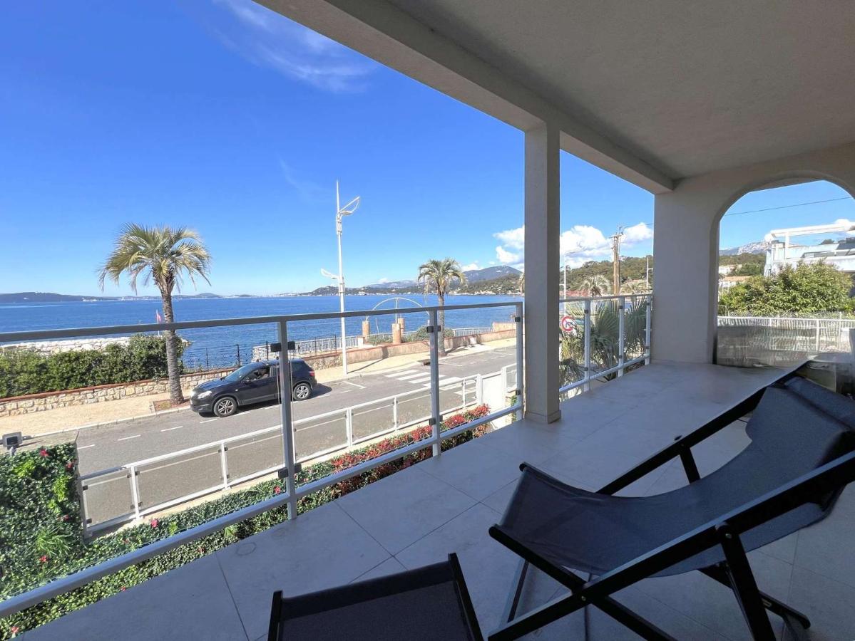 Le Rivage Appartement climatisé pour 6 personnes face à la mer- Le Pradet - Ferienwohnung Le Pradet