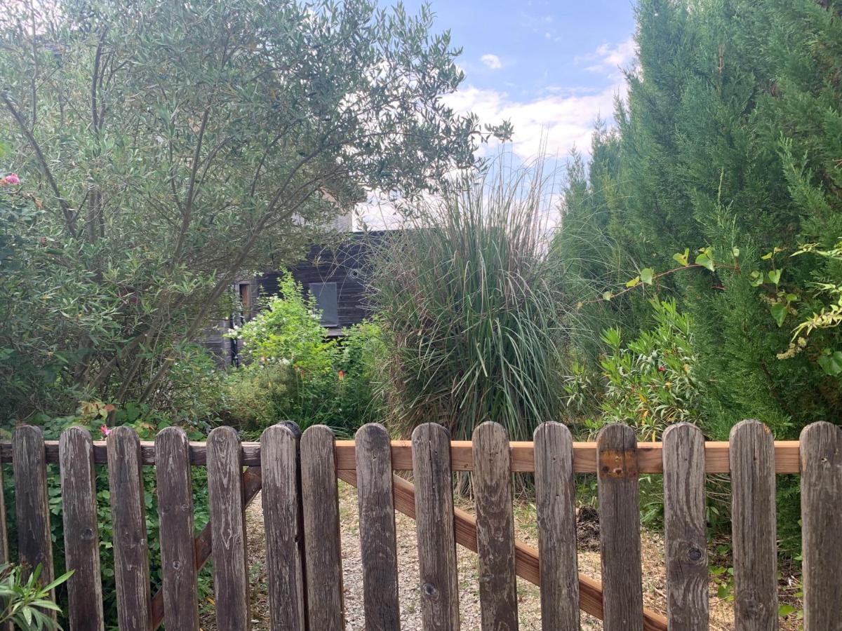 Jolie maison en bois avec piscine - B&B Saint-Césaire-de-Gauzignan