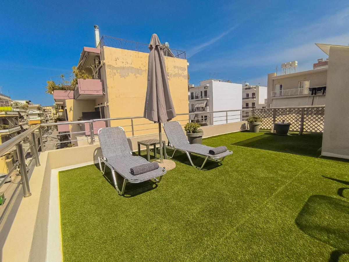 Fully renovated apartment in the city centre with roof garden! 3 minutes from the bus station and 6 minutes from the old town - B&B Chania