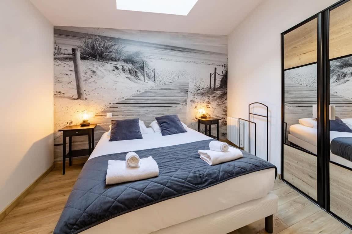 L'Atelier - Plage à 50m et Remparts à 500m - B&B