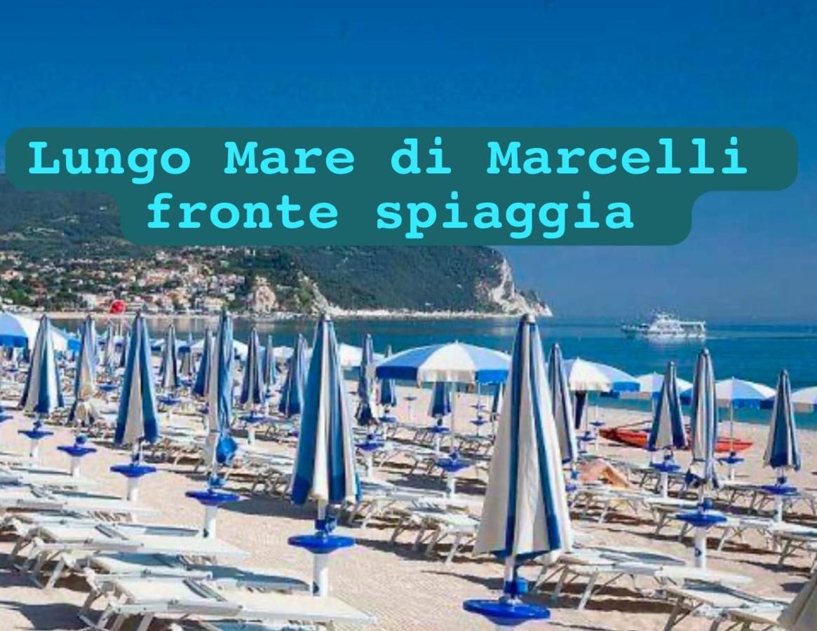 Conero Casa - Marcelli di Numana Fronte mare in Via Litoranea 178 bis con parcheggio esclusivo - Chambres d'hôtes Marcelli