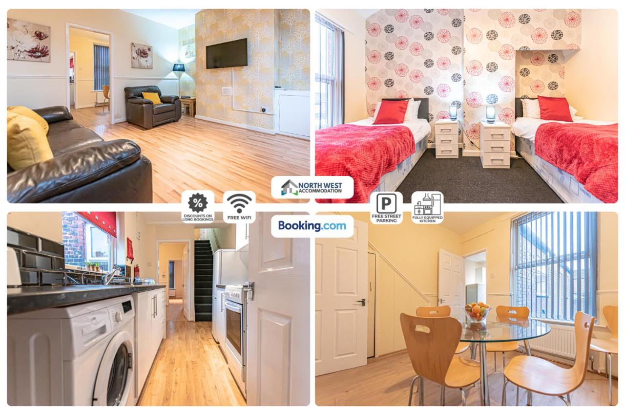Comfortable 2 Bedroom House in Haydock Ideal for Contractors - B&B