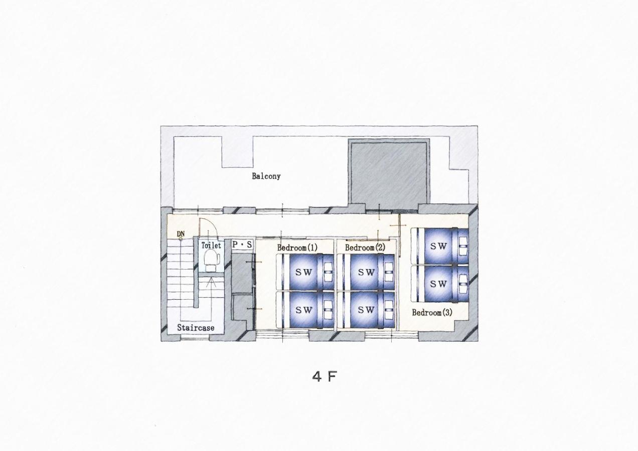 PREMIER suite Shinjuku West 3F 4F - B&B Tokyo
