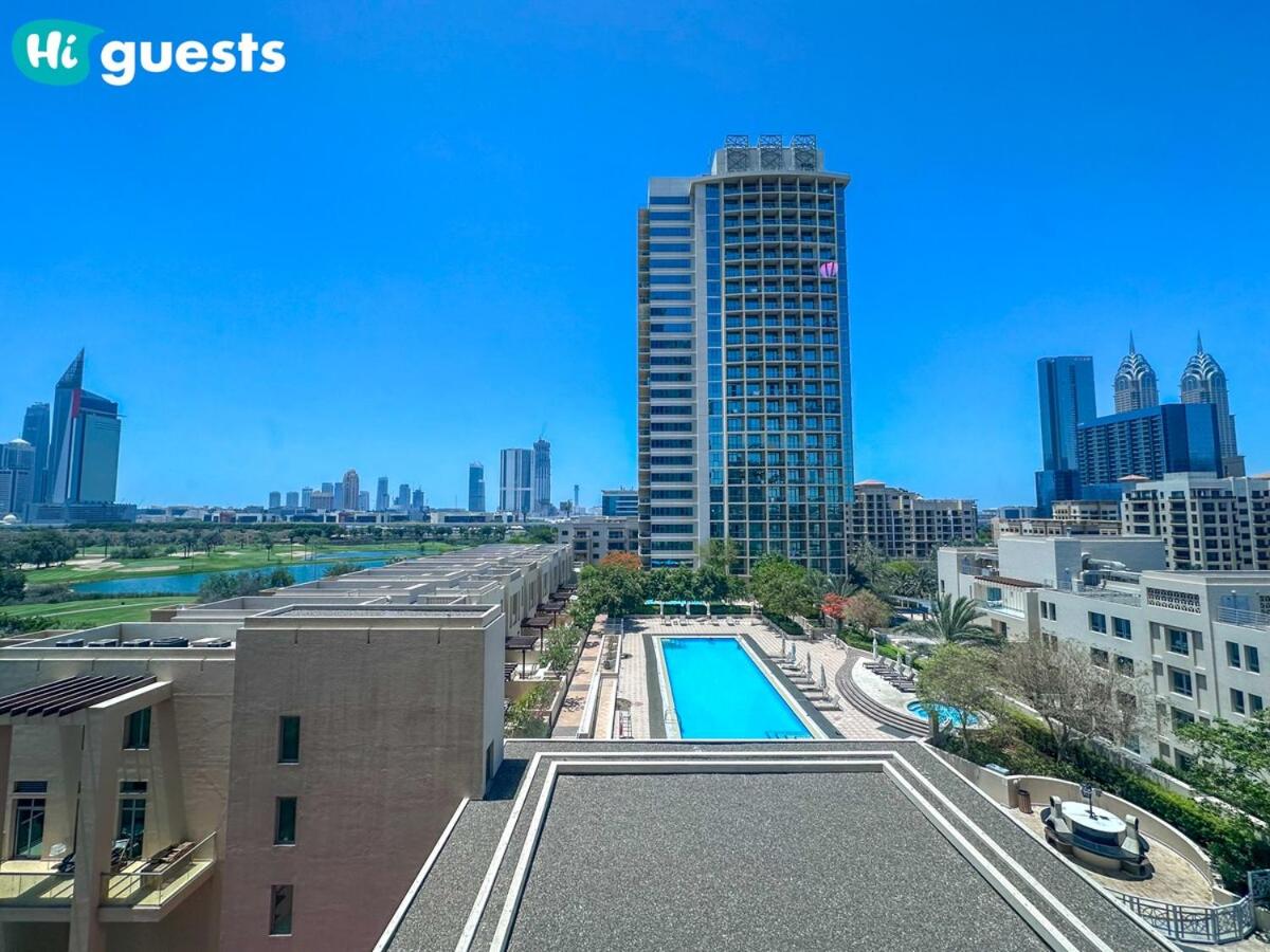 HiGuests - Luxe 2BR Overlooking Golf Course & Greenery - B&B Dubai