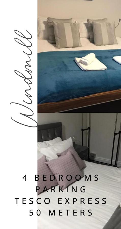 The Windmill, 4 bed close to Tesco Express - B&B