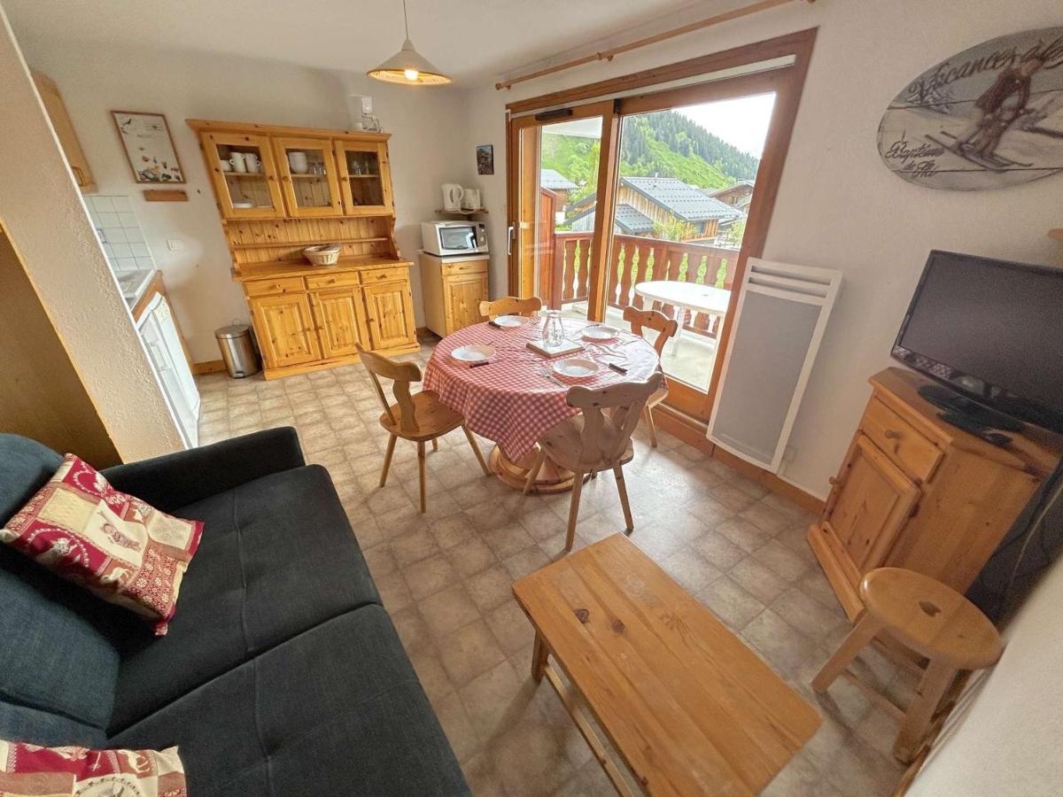Charmant 2 pièces aux Saisies, balcon sud/est, proche pistes et ESF, classé 2 étoiles - FR-1-594-118 - Ferienwohnung