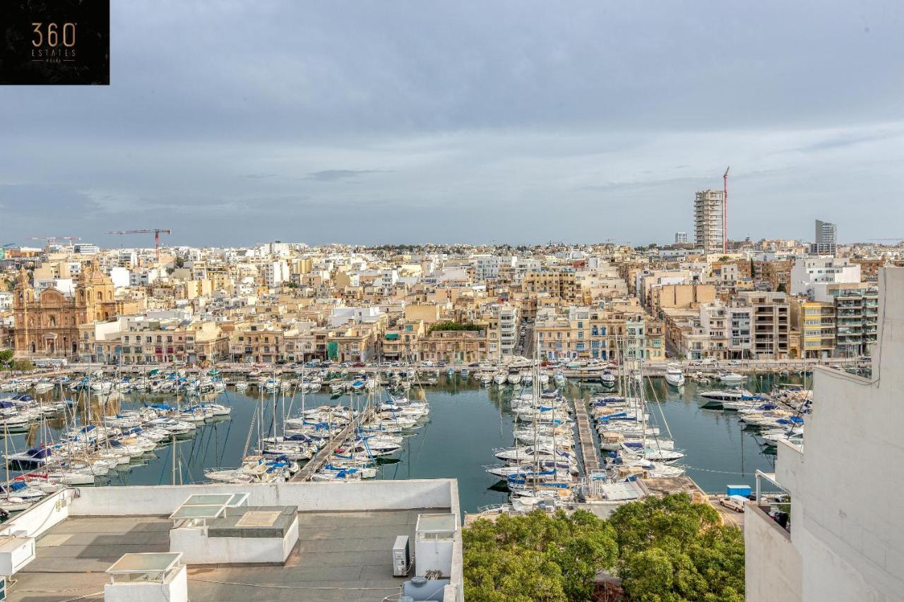 Stunning 2BR penthouse with harbour view & BBQ by 360 Estates - B&B Pietà