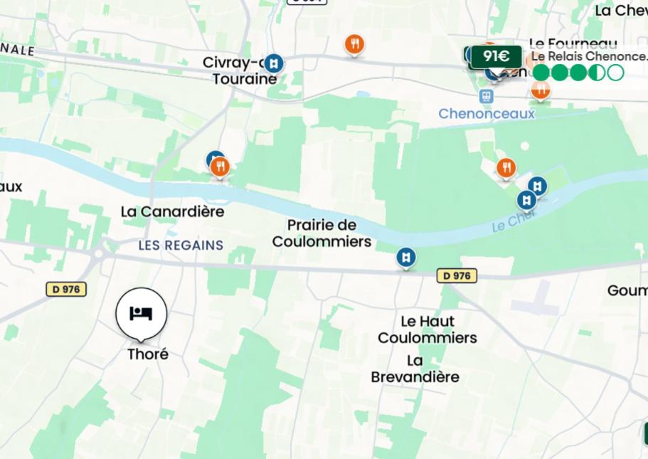 La tonnelle de Thoré - B&B Civray-de-Touraine