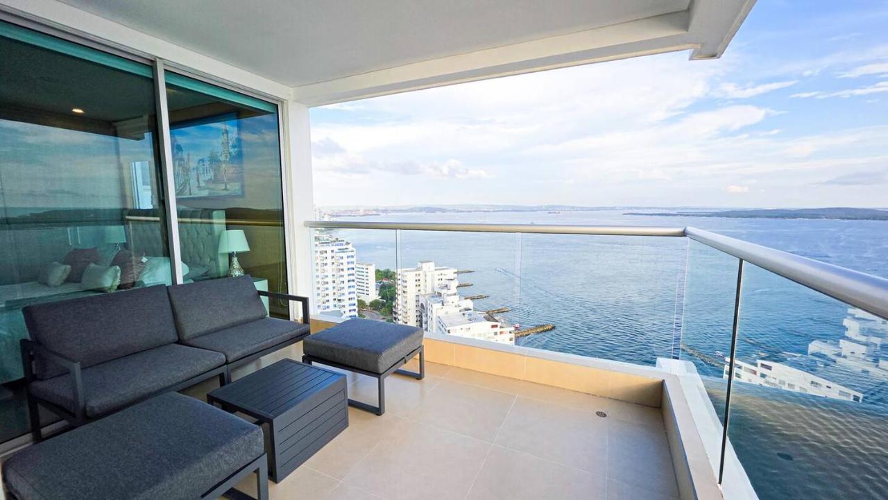 Oceanview Suite with two Pools, Gym & Guest Access - Ferienwohnung Cartagena