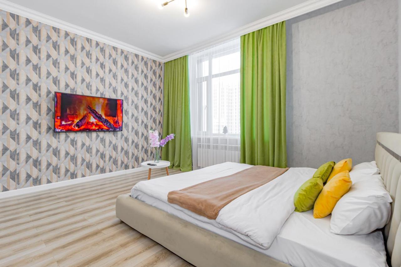 1-комнатные апартаменты ЖК Expo NewLife - Chambres d'hôtes Astana