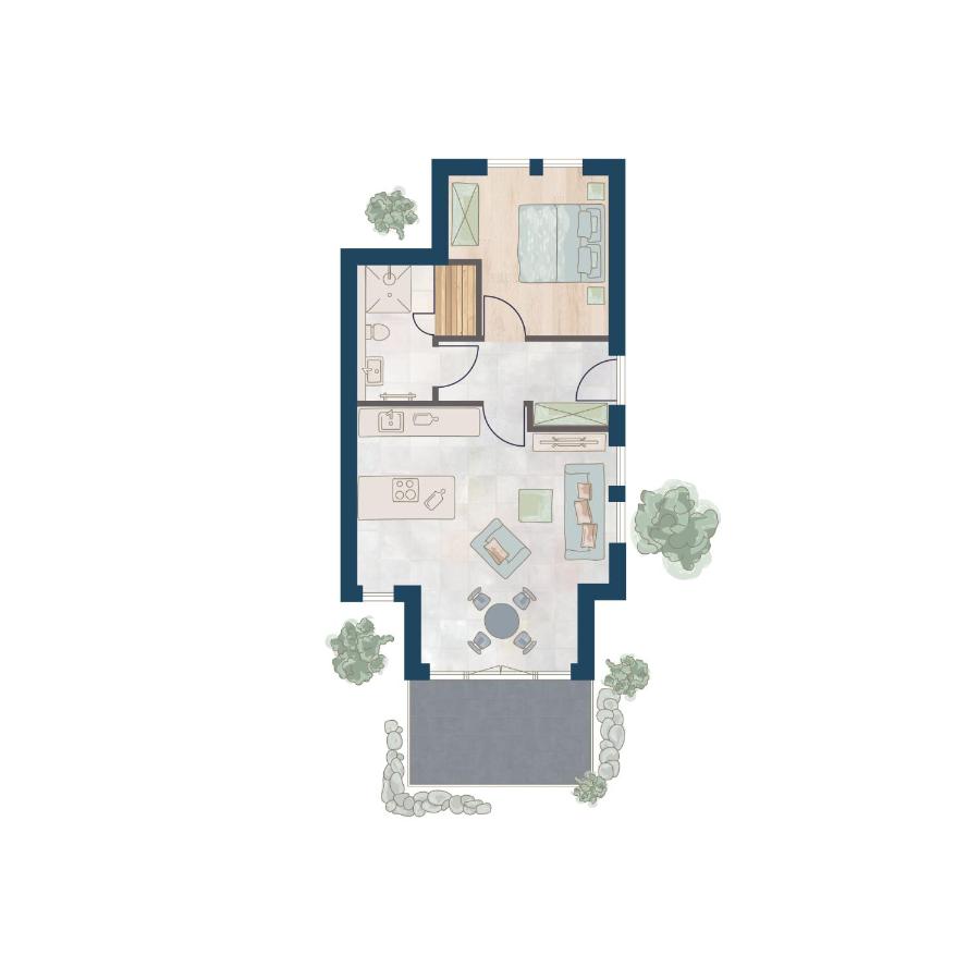 Havn Homes Haus 1 Apartment 1 - B&B Büsum