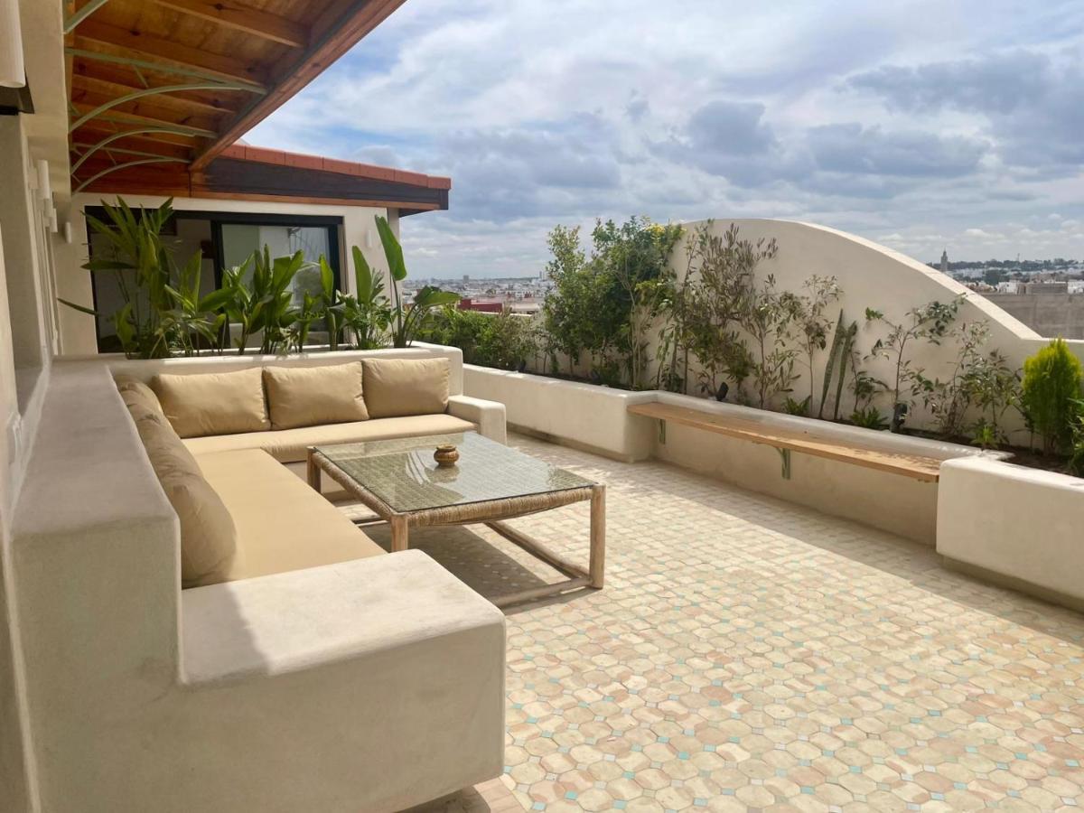 Terrasse avec vue Panoramique Rabat - B&B Rabat