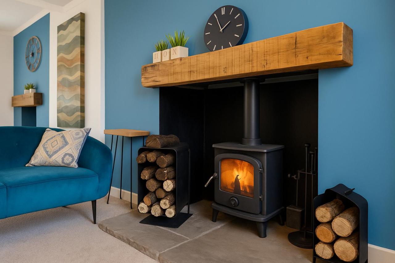 Cozy Pet-friendly Afan Forest Retreat ,log Burner - B&B Cymmer