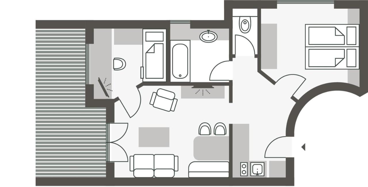 Appartamento con 2 Camere da Letto