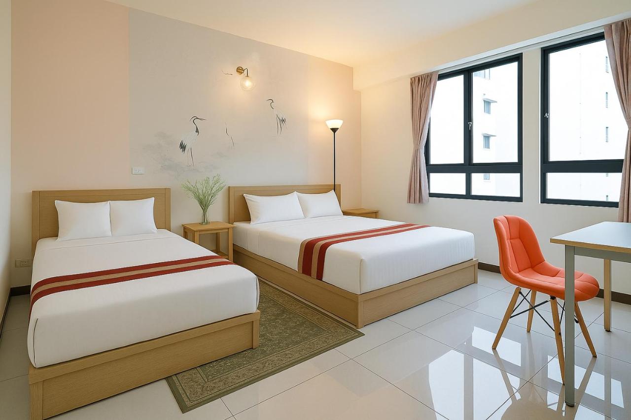 Dreibettzimmer mit eigenem Bad