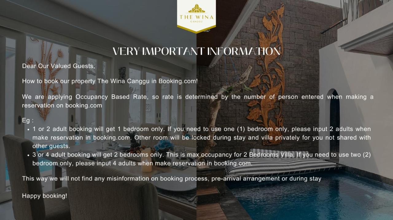 The Wina Villa Canggu - Bed and Breakfast Canggu