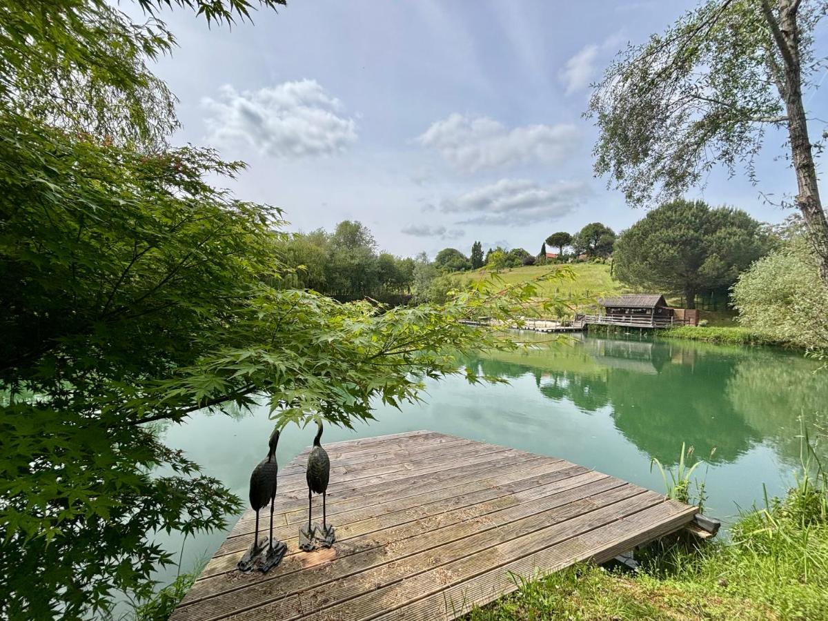 La cabane sur le lac aux Temps des Sources - B&B